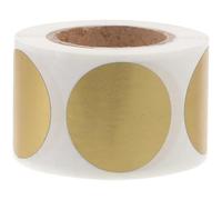 CLISPEED Étiquettes Rondes À Gratter Autocollantes Adhesives DIY pour Jeux Loterie Événements Fêtes Scolaires