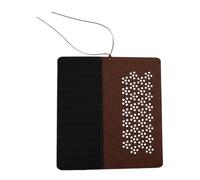 CLISPEED Étui à Crayons pour Pinceaux de Calligraphie et Stylos en Feutre Marron, Rouleau Protecteur et Portable pour Cours d'art et École