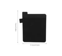 CLISPEED Étui Adhésif pour Souris D’Ordinateur Portable Noir avec Emplacement pour Stylet Support de Souris sans Fil Compact Pochette de Rangement Portable Bureau Voyage et École