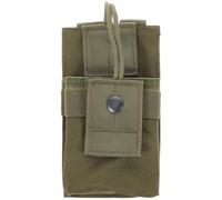 CLISPEED Étui Radio Porte-Radio Support Multifonctionnel pour Extérieur Compatible avec Gilets Ceintures Et Sacs Molle pour Téléphone GPS