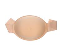 CLISPEED Faux Ventre de Grossesse en Éponge Légère Respirante Taille L Couleur Peau Sangles Réglables Accessoire Réaliste pour Costume de Grossesse et Jeux de Rôle Fête et Tournage