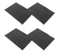 CLISPEED Feuilles Magnétiques Adhésives A4 Souples 1 Mm Épaisseur Lot de 4 Pièces en Caoutchouc avec Dos Adhésif Bandes Magnétiques Flexibles pour Loisirs Créatifs Bureau et Organisation