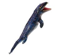 CLISPEED Figurine de Mosasaurus Souple Modèle de Dinosaure Océanique Réaliste pour Décoration de Bureau Jardin Éducatif pour Garçon Fille pour Développement Cognitif et Imagination