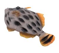 CLISPEED Figurine Poisson Plastique Modèle Simulé Réaliste pour Décoration Aquarium Éducatif et Résistant Ornement Vivant pour Aquarium