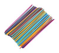 CLISPEED Filament Pcl pour Stylo D’impression 3d 260 Recharges 2,5 Mm X 15 Cm Basse Température Multicolore pour Projets Créatifs Bricolage et Ingénierie Compatible Couleur Aléatoire