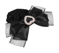 CLISPEED Filet à Cheveux Professionnel Pour Chignon Avec Pince Noeud Accessoire Pratique Pour Femmes Et Filles Élégantes Adapté Pour Infirmières Et Hôtelières Noir