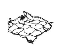 CLISPEED Filet de Chargement pour Planche à Pagaie 40x40cm en Nylon | Crochets Inclus, Ajustement Stable et Léger, pour Kayak Sit On Top et Pont Sup, Noir