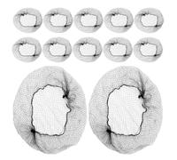 CLISPEED Filets à Cheveux Invisibles Noirs 22 Pouces, 150 Pièces Élastiques en Maille pour Chignon de Danseuses et Infirmières, Accessoires Coiffure Fille Pratiques et Résistants