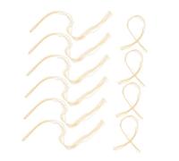 CLISPEED Fils Tenseurs Protéinés Visage 20 Sachets 12 Racines Pack Doré Lifting Cutané Peau Raffermissante Anti-rides Front Yeux Visage Unisexes Usage Quotidien