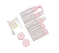 CLISPEED Flacon de Voyage pour Cosmétiques de Bouteilles de Distributeur Spray Réutilisables Rose Conteneurs Pratiques pour Shampooing Lotion et Huile Essentielle