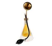 CLISPEED Flacon diffuseur d'aromathérapie en verre avec bouchon en laiton pour conserver le parfum original pour les grains de café et les parfums pour une utilisation au spa