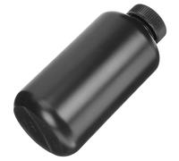 CLISPEED Flacon Mélangeur Noir Pe 500ml Bouchon, Bouteille Étanche Anti-uv pour Conservation D'échantillons Liquides en Laboratoire Industriel ou Loisirs