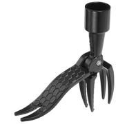 CLISPEED Fourche à Désherber Manuelle pour Jardin Et Pelouse, Outil De Désherbage Debout Facile à Ranger, Extraction des Racines Profondes sur Sols Difficiles