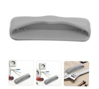 CLISPEED Freezer Door Pull Handle Replacement for Commercial Refrigerators Curved Plastic Non Slip Grip with Screw and Washer Easy Installation Stain Resistant for Glass Slide Doors in