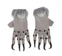 CLISPEED Gants Dragon Peluche Halloween Accessoires Costume Cosplay Résistants et Durables pour Fête Carnaval Déguisement Adulte