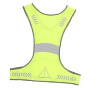 CLISPEED Gilet de Sécurité Réfléchissant pour Cyclisme et Travaux Extérieurs Haute Visibilité Fluorescente Jaune Protection Multi-Usage pour Hommes et Femmes Veste Respirante
