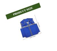 CLISPEED Gilet Rafraîchissant pour Homme et Femme Ajustable avec Poches pour Sacs de Glace Auto Vêtement de Refroidissement Respirant pour Extérieur et Travail