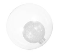 CLISPEED Glass Globe Lamp Shade Screw Base Double Layer Heat Resistant Pendant Light Cover For Chandelier Wall Sconces Ceiling Lamps