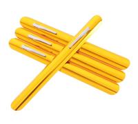 CLISPEED Grattoirs à Miettes en Acier Inoxydable Lot de 4 Poignée Portable, Outil de Nettoyage pour Comptoirs Cuisine, pour Restaurants et Services de Restauration