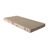 CLISPEED Griffoir pour Chat en Papier Ondulé Marron, Protège Meubles et Libère Énergie, Accessoire Créatif Motifs Appliqués pour Maison, pour Chatons et Chats