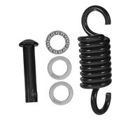 CLISPEED Hammock Chair Suspension Hardware Set Heavy Duty Spring Hanger for Replacement of Hanging Basket Chairs and Porch Swings Spring Pin Silencers