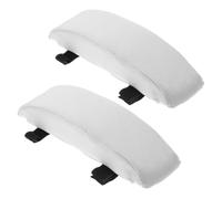 CLISPEED Housse Accoudoir Chaise Bureau Coussinet Repose-coude Confortable Mousse Haute Élasticité Accessoire Gaming et Fauteuil Lot de Lavable et Pratique