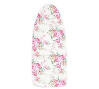 CLISPEED Housse pour Planche à Repasser Anti-scald Motif Floral Housse de Protection Résistante Chaleur avec Cordon de Serrage Accessoire pour Nappe Repassage et Coussinets de Protection