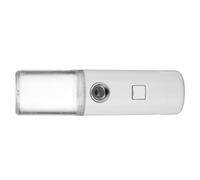 CLISPEED Humidificateur de Visage Portable 20 Ml Transparent Blanc Cassé Rechargeable USB à Pulvérisation Nano Ultrafine pour Soin du Visage et Spa Facial, Compact pour Peau Normale