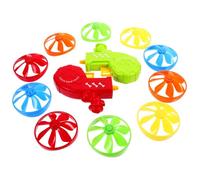 CLISPEED Interactif pour Chat Lanceur de Disque Volant pour Intérieur et Extérieur Entraînement et Jeu de Chasse pour Chat