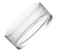 CLISPEED Jardinière Hydroponique en Transparente pour Décoration Intérieure 20x20x8 Cm Vase à Fleurs Décoratif Contenant De Plante Multifonctionnel