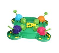 CLISPEED Jeu de Société Interactif Tortue Mangeant des Haricots pour Garçon Fille Éducatif de Table Améliore Les Réflexes Socialisation Adapté Garçons Filles de Tout Âge