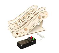 CLISPEED Jouet Éducatif Bois pour Garçon Fille Kit De Construction DIY De Modèle Ascenseur Électrique Activité Interactive pour Développer Les Compétences Pensée