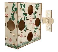 CLISPEED Jouet Labyrinthe Tunnel pour Hamster Actif, Matériau Plastique Solide, Grosse Taille, Circuit D’Exercice pour Petits Animaux De Compagnie, Adapté Hamster, Gerbille Et Chinchilla