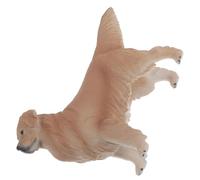 CLISPEED Jouets Golden Retriever Chiot Décor Mini Figurines De Chien Chien Modèle Animal Simulation Animaux Jouets pour Chien Figurine De Chien Miniature Figurine De Chien Ensemble De Jeu