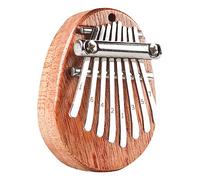CLISPEED Kalimba Piano Pouce Touches Bois Instrument Musical Portable pour Débutants et Amateurs