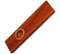 CLISPEED Kazoo Bois Vintage pour Adultes Instrument de Musique Facile à Apprendre Compagnon pour Guitare et Ukulélé Portable