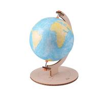 CLISPEED Kit Créatif Globe Terrestre à Assembler et Peindre pour Garçon Fille Modèle DIY Éducatif Sciences Développement Créativité et Réflexion Activité Manuelle Sciences pour Garçons et