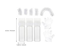 CLISPEED Kit de Coloration Cheveux Complet avec Applicateur Huile Flexible Accessoires pour Salon et Usage Domestique Outils Durables pour Teinture Facile et Nette