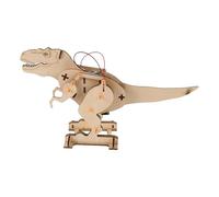 CLISPEED Kit de Construction Dinosaure Bois Stem Modèle DIY avec Principe de Levier Éducatif pour Garçon Fille à Partir de Ans