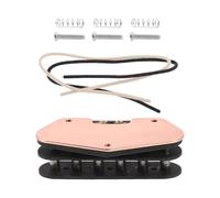 CLISPEED Kit de Micros Humbucker Double Bobinage N-pôle Noir pour Guitare Électrique, Pièces de Réparation Compatibles, Micro Anti-bruit Haute Clarté, Accessoire DIY pour Scène