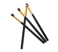 CLISPEED Kit De Pinceaux De Maquillage Yeux 4 Pièces, Ensemble Portable Crin De Cheval Doux, Estompeur Précis, Pour Maquillage De Voyage