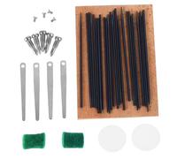 CLISPEED Kit de Réparation Alto avec Ressort Crochet et Feutres pour Entretien Instrument à Vent Portable