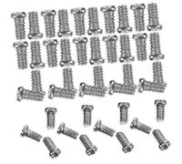 CLISPEED Kit de Vis de Réparation pour Lunettes avec Vis Métal Pile Tête Accessoires pour Branches et Nez Outil de Remplacement pour Lunettes sans Monture Lot Pratique pour Réparation