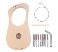 CLISPEED Kit DIY Lyre Bois pour Garçon Fille Matériau Manuel pour Fabrication Dinstrument Musical Éducatif et Créatif Cadeau Parent Garçon Fille Mélodieux et Apprentissage Musical