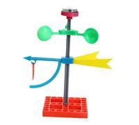 CLISPEED Kit Éducatif DIY Girouette Garçon Fille Apprentissage Stem Activité Manuelle Créative Garçon Fille Cadeau Anniversaire Éducatif Ans