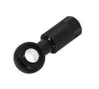 CLISPEED Kit Raccord Hydraulique Frein à Disque Vélo Vtt Insert D'olive Flexible Frein Noir 5 Aiguilles Huile Aiguille D'huile Dégagement Rapide pour Réparation et Maintenance