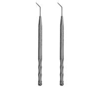 CLISPEED Kit Rehaussement Cils 2pcs Outil de Greffe en Acier Inoxydable Multifonction pour Lifting Précis des Cils Bureau et Tatouage