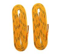 CLISPEED Lacets de Hockey Universels Plat Jaunes Lacets de Chaussures de Patinage et Sneakers Élastiques Durables pour Créer Style Personnalisé