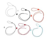 CLISPEED Lacets Élastiques Tissu et Plastique sans Nœud Lot de 6 Paires des Points de Pression pour Chaussures de Sport Pratique Maison L'école