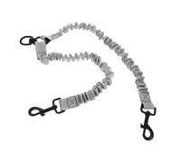CLISPEED Laisse Élastique Réfléchissante pour Chiens Double Tête Pratique pour Et Entraînement Convient Aux Petits Et Moyens Animaux Sécurité Et Confort Extérieur